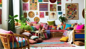 Using Plants In Boho Interiors