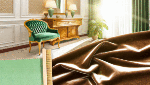 Essentials for velvet cleaning including a soft brush, handheld vacuum, and spray bottle.