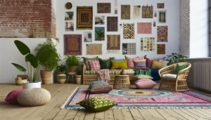 Vintage Rugs In Eclectic Spaces