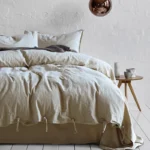 Elevate Your Sleep with Pure Linen Bedding Set - King Size Bliss