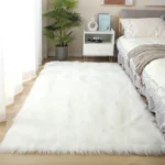 Living Room Fur Carpet Plush Soft Sheepskin Floor Mats Modern Home Decor Bedroom Blankets Imitation Wool Pad White Rugs Doormat - Image 7