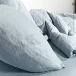 Luxurious French Washed Linen Bedding Set - King Size Comfort - Image 3