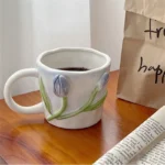 Embossed Rose Mug with High Aesthetic Value As A Practical Souvenir - Image 3