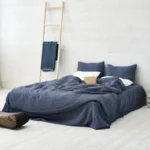 Organic Linen Bedding Set - Luxury Duvet & Pillowcase Collection - Image 5