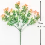 Vibrant 7 Fork Berry Artificial Flower for Elegant Decor - Image 7