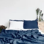 Soft Bed Linen 100% Linen Bedding Set with Sheet Duvet Cover Pillowcase Single Couple Bedsheet King Queen Double Twin Size