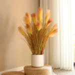 1PCS Reed grass simulation flower living room decoration, dog tail grass landing, green plants creating scenery, fake flowers - Image 4
