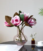4Pc/lot Large Magnolia Latex Artifical Flowers Wedding Decor Bouquet Orchids Fake Flowers Home Decoration Ornaments Party Floral - Image 6