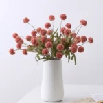 4pcs Artificial Flowers Dandelions Ornament Decorative Dandelion Bouquet Faux Dandelion Flowers Grace Plastic Bride Puff Ball - Image 2