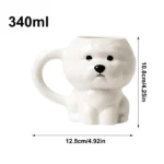Charming 3 D Dog Mug - Perfect Gift for Pet Lovers - Image 7