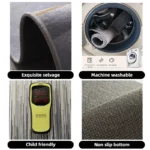 Persian Retro Long Runner Rug - Stylish Non-Slip Corridor Mat - Image 6