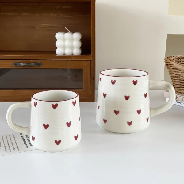 Charming Love Ceramic Mug for Cozy Sips & Heartfelt Gifting
