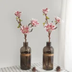 Lifelike Magnolia Branches for Elegant Home Decor & Events - Image 4