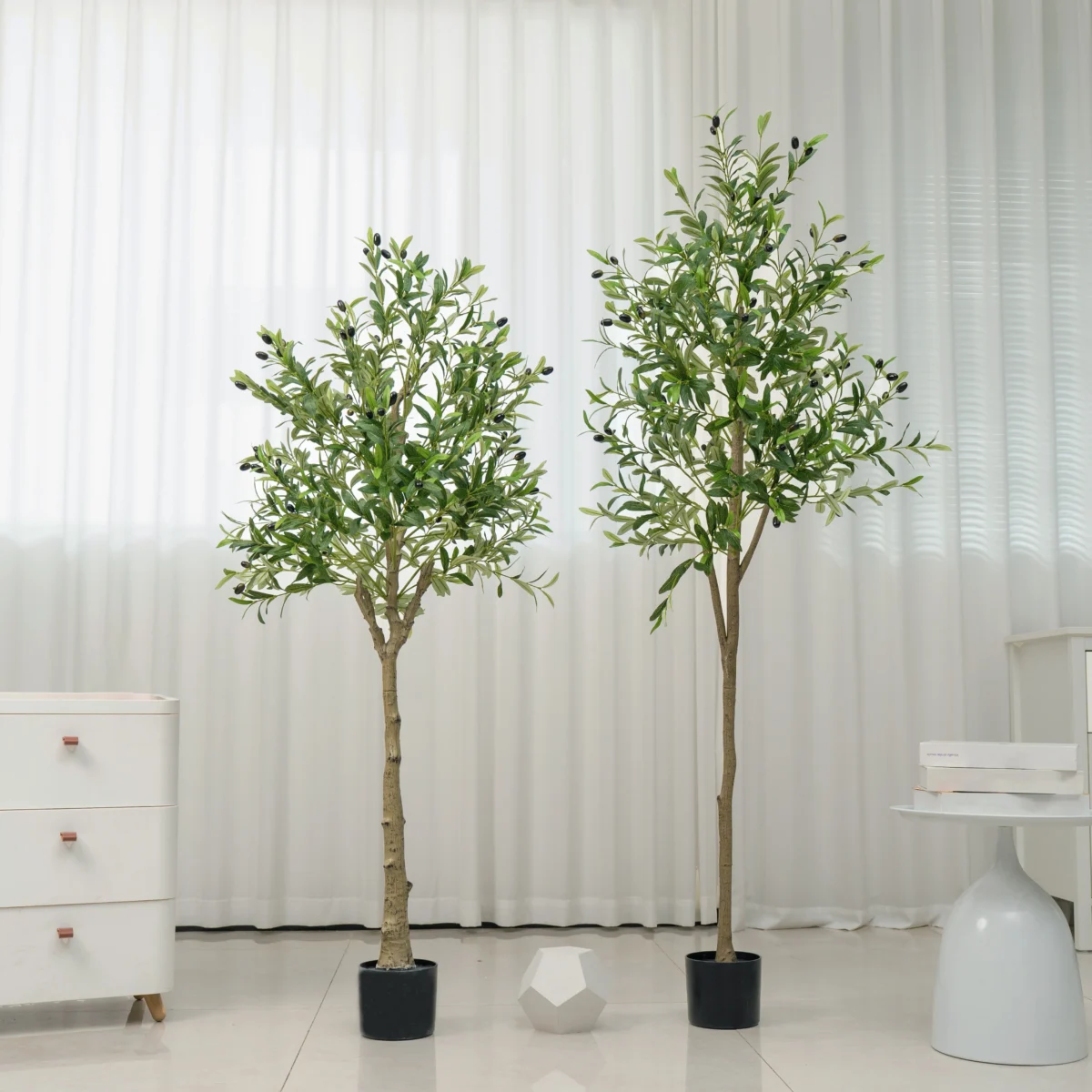 Artificial Olive Tree 120/150/180Cm Room Decoration Detachable Artificial Decorative Plants With Fruit For Home Garden Decor - Image 4