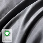 Washed Cotton Bed Linen Bedding Set 4 Pieces Bed Sheets Set Solid Color Comforter Cover Couple Queen King Size Bed Quilt Cover - Image 5