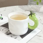 Chili Mug Women's Drinking Cup Cup Ceramic Cup Desktop Decoration Ornament Simple Birthday Gift - Image 2