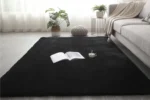 Luxurious Super Soft Faux Rabbit Fur Area Rug for Cozy Spaces - Image 3