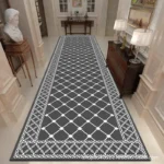 Morocco-Inspired Custom Long Corridor Carpet for Stylish Halls