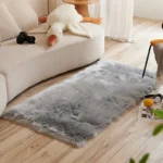 Luxurious Plush Sheepskin Rug for Cozy Home Decor - Image 8