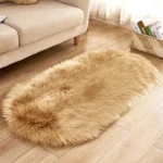 Plush Oval Sheepskin Rugs – Cozy Elegance for Every Room - Image 6