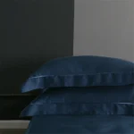 Sondeson Nature 100% Silk Dark Blue Bedding Set Healthy Skin Beauty Queen King Duvet Cover Set Flat Sheet Pillowcase Bed Linen - Image 6
