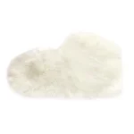 Wool Imitation Sheepskin Rugs Faux Non Slip Bedroom Shaggy Carpet Mats Heart Shaped Solid Color Imitation Wool Carpet - Image 3