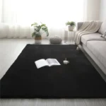 Luxurious Super Soft Faux Rabbit Fur Area Rug for Cozy Spaces - Image 2