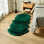 Shaggy Luxurious Fur Rug Bedroom Soft Fluffy Faux Sheepskin Area Rugs Washable Plush Bedside Carpet for Living Room Sofa Decor - Image 2