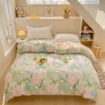 Serene Pastoral Cotton Duvet Cover - Luxurious 500 TC Comfort