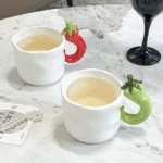 Chili Mug Women's Drinking Cup Cup Ceramic Cup Desktop Decoration Ornament Simple Birthday Gift - Image 6