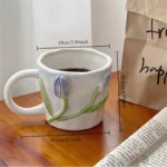Embossed Rose Mug with High Aesthetic Value As A Practical Souvenir - Image 6