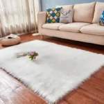Luxurious Plush Sheepskin Rug for Cozy Home Decor - Image 3