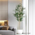 120-180CM Artificial Olive Tree Branch Without Pot Modern Minimalist Fake Plant for Home garden Living Room Balcony shops Decor