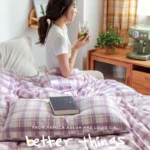 Luxurious Japanese Cotton Checkered Duvet Cover for All Seasons - Image 5