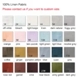 Soft Bed Linen 100% Linen Bedding Set with Sheet Duvet Cover Pillowcase Single Couple Bedsheet King Queen Double Twin Size - Image 3