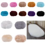Luxurious Faux Sheepskin Rug - Cozy, Non-Slip Comfort Mat - Image 6