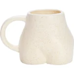 1 Pc Creativity Butt Decorative Coffee Mugs Ceramic Cup Heat Resistant Portable Wine Glass Travel Porcelain Mug 350ml Juice Cup - Image 6