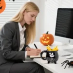 Cauldron Mug Halloween Witch Brew Mugs Beverage Cups Spooky Drinkware for Hot Cold Drink Tea Latte Juice Tabletop Kitchen Office - Image 5