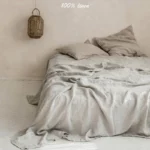 Luxe Washed Linen Sheet Set - Eco-Friendly French Flax Bedding