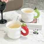 Chili Mug Women's Drinking Cup Cup Ceramic Cup Desktop Decoration Ornament Simple Birthday Gift