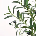 1 PC 31-inch realistic olive tree potted plant is suitable for scene decoration in Christmas, Thanksgiving, wedding, exhibition, - Image 3