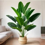 1pc 18 Leaves Artificial Plants Large Tropical Palm Tree Fake Banana Plants Leaves Real Touch for Home Garden Party Decor 2025 - Image 2