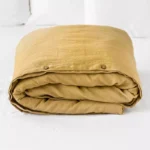 Luxe 100% Linen Duvet Cover - Soft, Breathable Farmhouse Style - Image 6