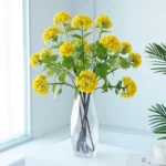 3 Heads Artificial Hydrangea Flowers Faux Hydrangea Bouquet for Wedding Bouquet Party Home Decor Baby Shower Centerpieces Tables
