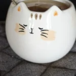 Charming Cat-Shaped Ceramic Mug - 13 oz Coffee Delight photo review