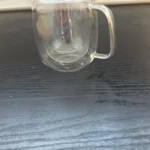 Elegant Double Wall Borosilicate Glass Mug - 350 ml Insulated Delight photo review