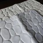 Luxurious Cobblestone Non-Slip Memory Foam Bath Mat photo review