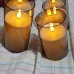 Flameless Remote-Control LED Candle Set for Cozy Events photo review