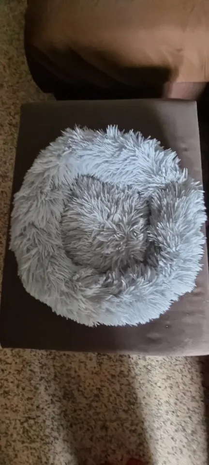 Home Plush Pet Nest Winter Cat Nest Dog Nest Warm Detachable and Washable Round Cat Nest Pet Bed Seasonal Universal Decoration photo review