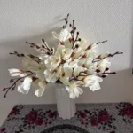 Elegant Magnolia Silk Flower Set - 5 Forks, 20 Heads for Home Decor photo review